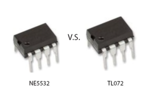 NE5532 und TL072: Was unterscheidet diese Op-Ampere?