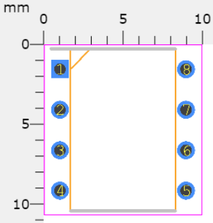 TL072 Footprint