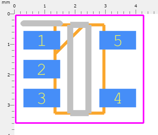 TLV75533PDBVR Footprint