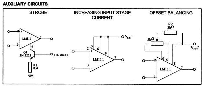 LM311D Typical Apllication Schematic 3.