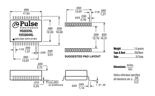 Package of H5007NL