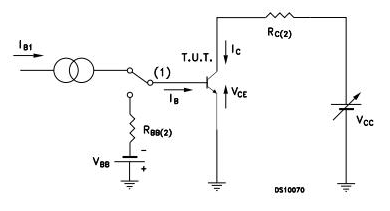 Resistive Load Switching Test Circuit (NPN Type)